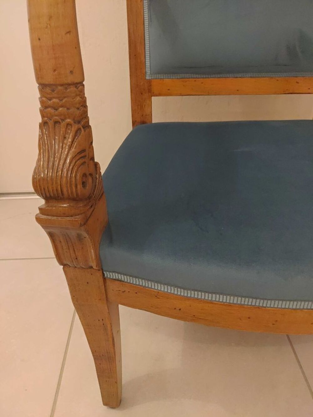 Fauteuil Design Vintage retour d'Egypte d&eacute;but 19e si&egrave;cle Meubles