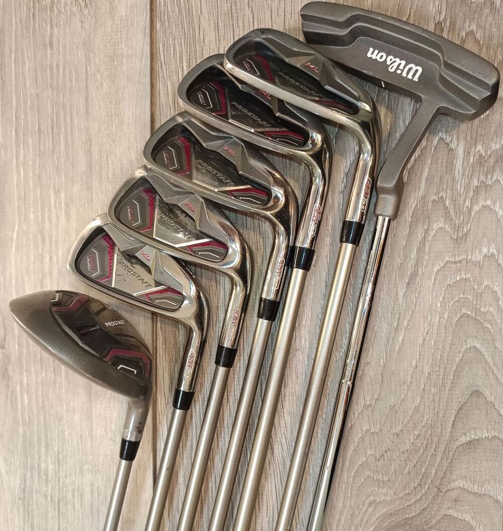 S&eacute;rie de Golf Wilson Prostaff HL pour Femme en Tr&egrave;s Bon &Eacute;tat Sports