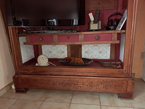 Armoire ancienne bois massif 150 Hibarette (65)