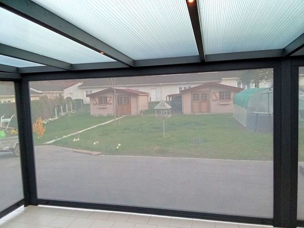 rideau ombrage pour pergola ou v&eacute;randa. Bricolage
