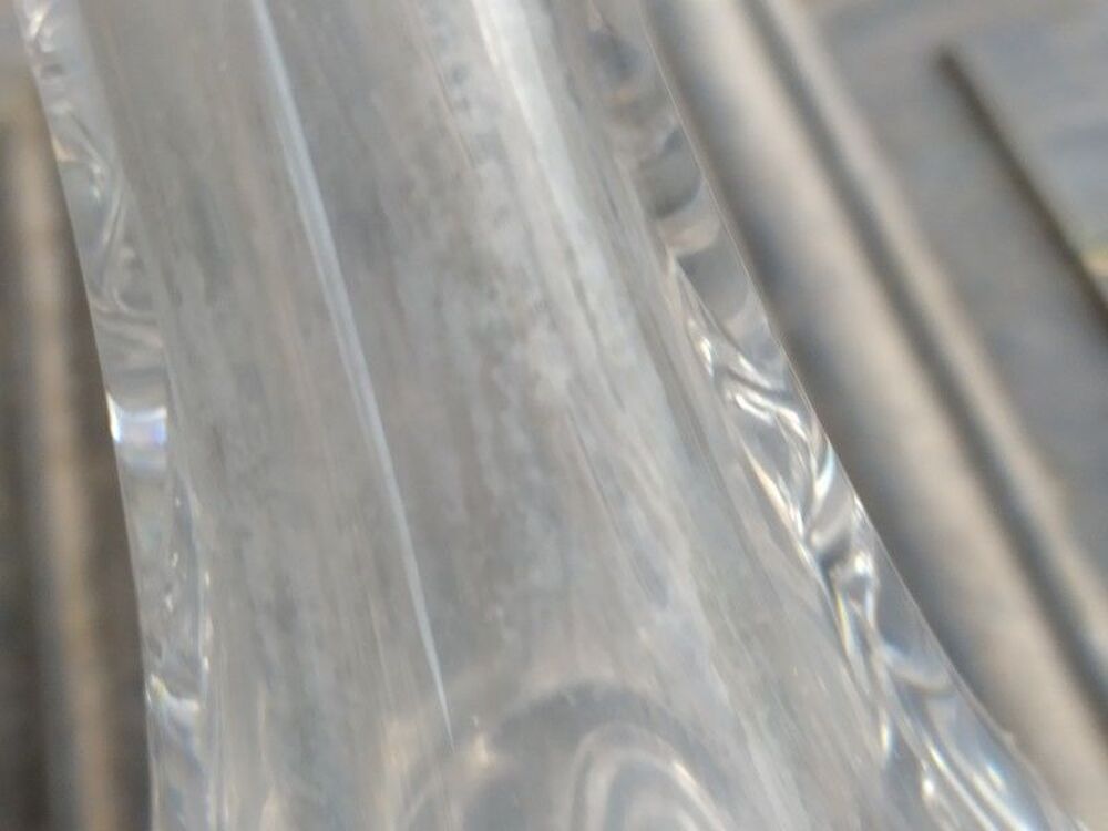 Vase Soliflore Cristal de S&egrave;vres Rancy 
Décoration