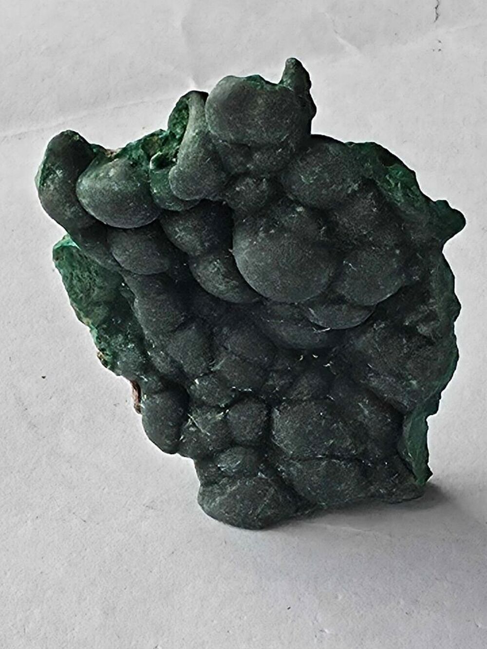 Malachite botryoidale Stalactite du Katanga(RDC)-20g 