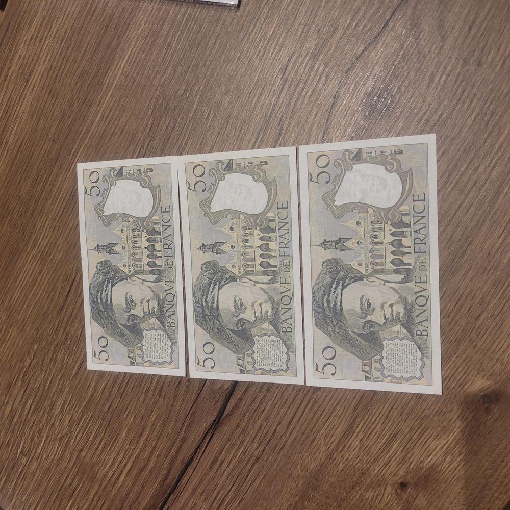 BILLETS DE 50 FRANCS 1983 