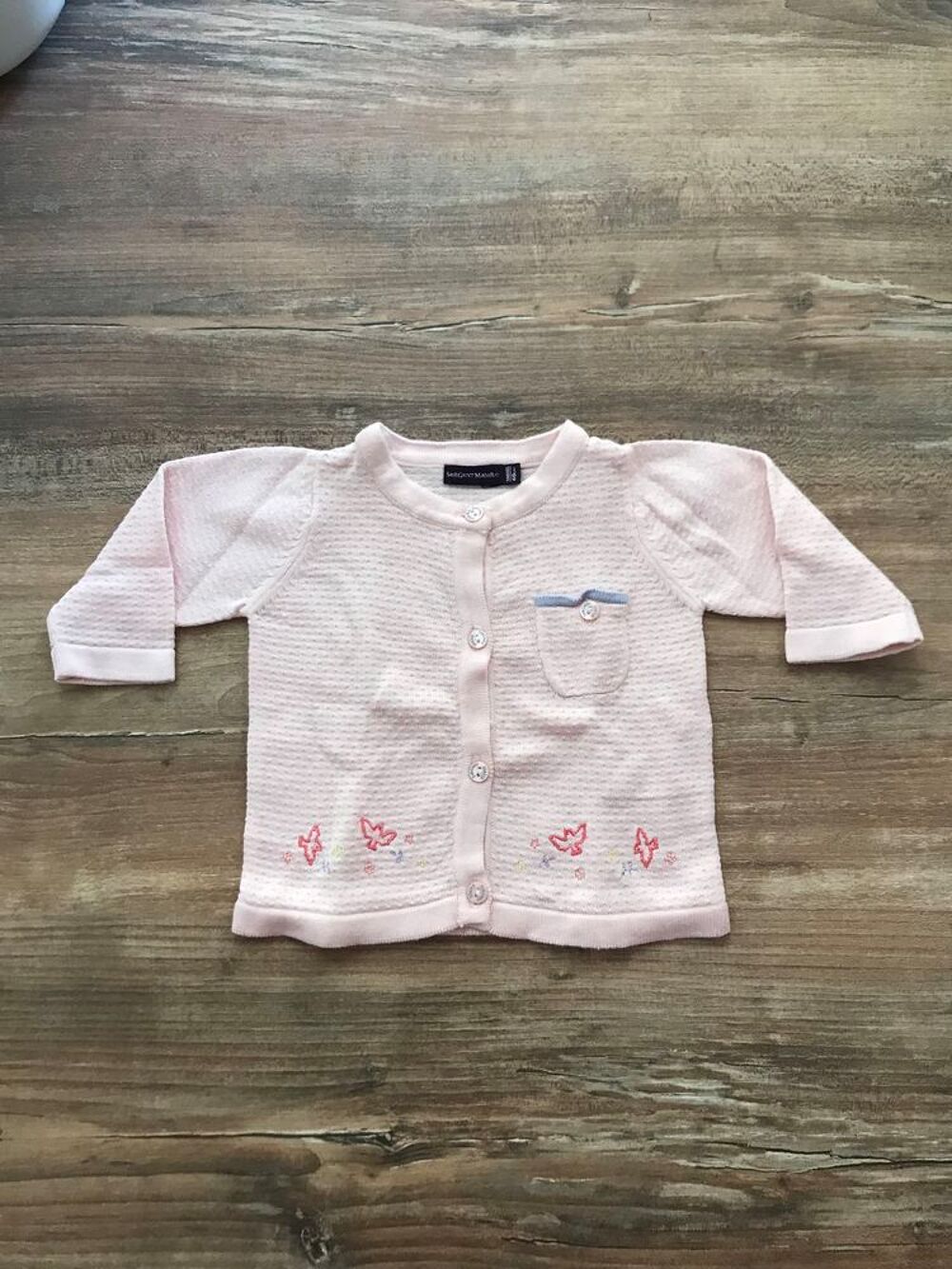Gilet enfant fille " Sergent major " Puériculture