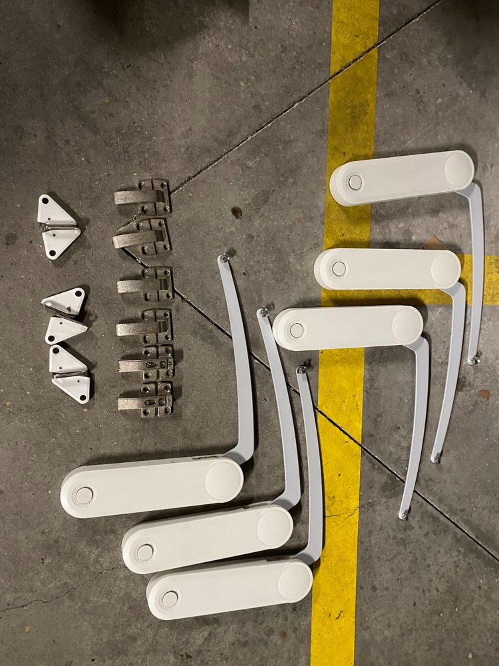 Set bras de porte pour meuble haut de cuisine Bricolage