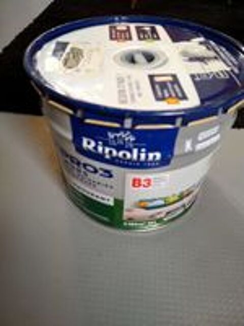   Peinture intérieure acrylique satinée Ripolin gris anthracite RAL 7016 10 Litres 