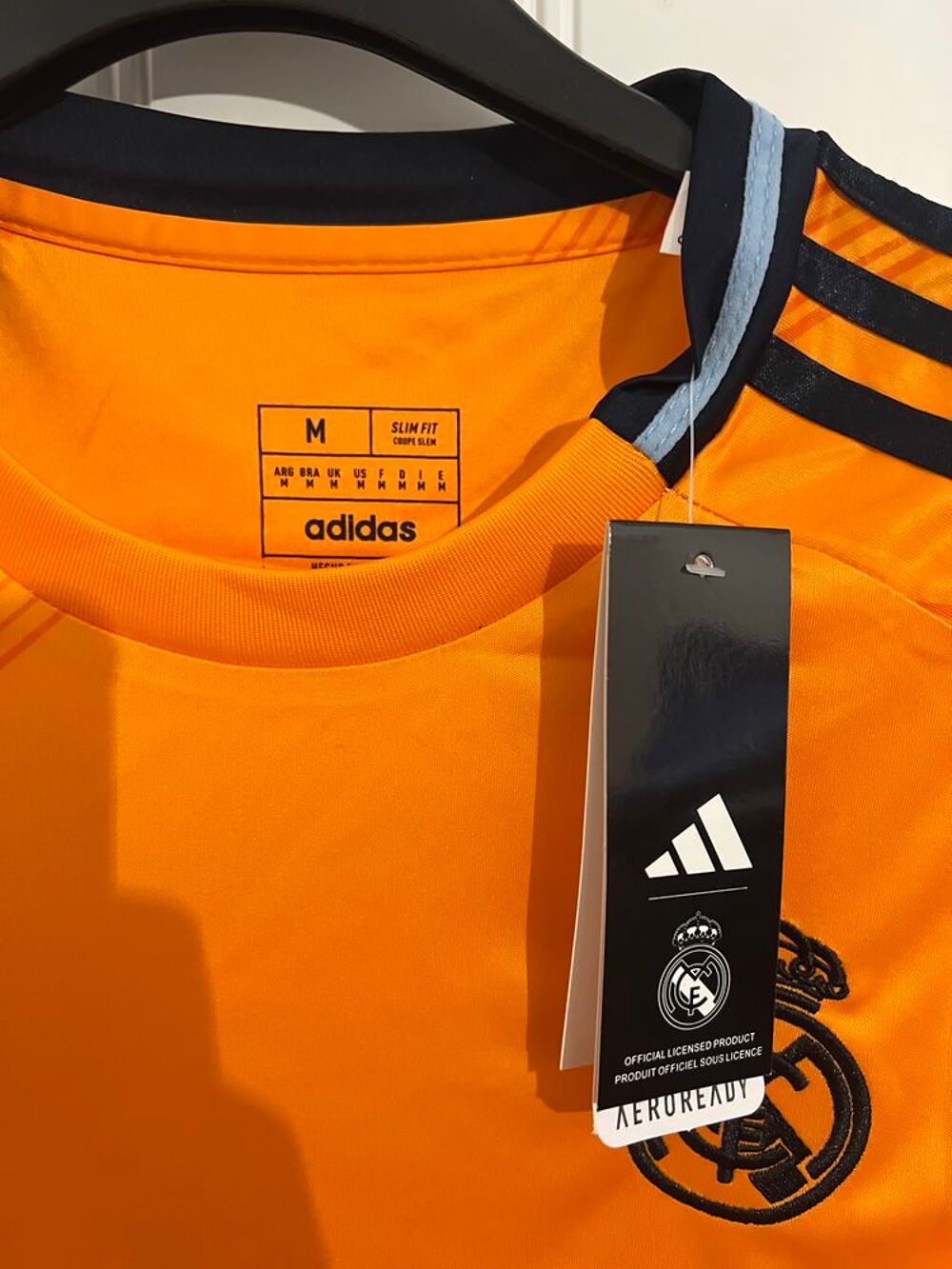 Maillot r&eacute;al Madrid 2024/2025 Mbapp&eacute; Sports