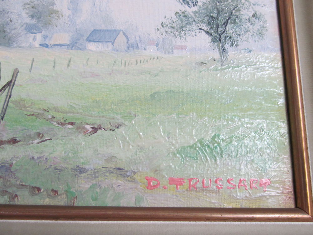 Tableau de D. TRUSSART (1948...) Décoration