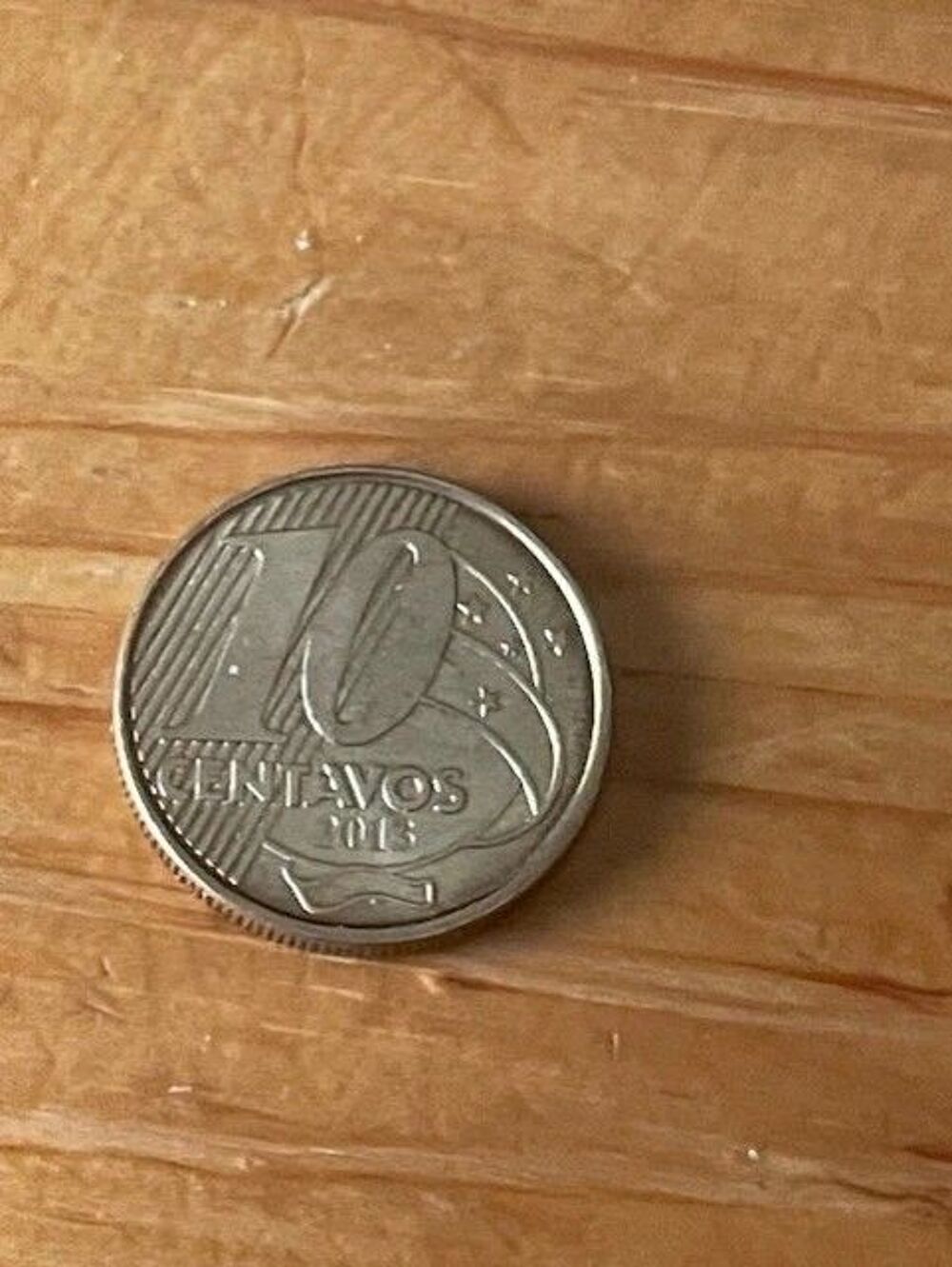 Pi&egrave;ce de monnaie - 10 Centavos 2013 (Br&eacute;sil) 