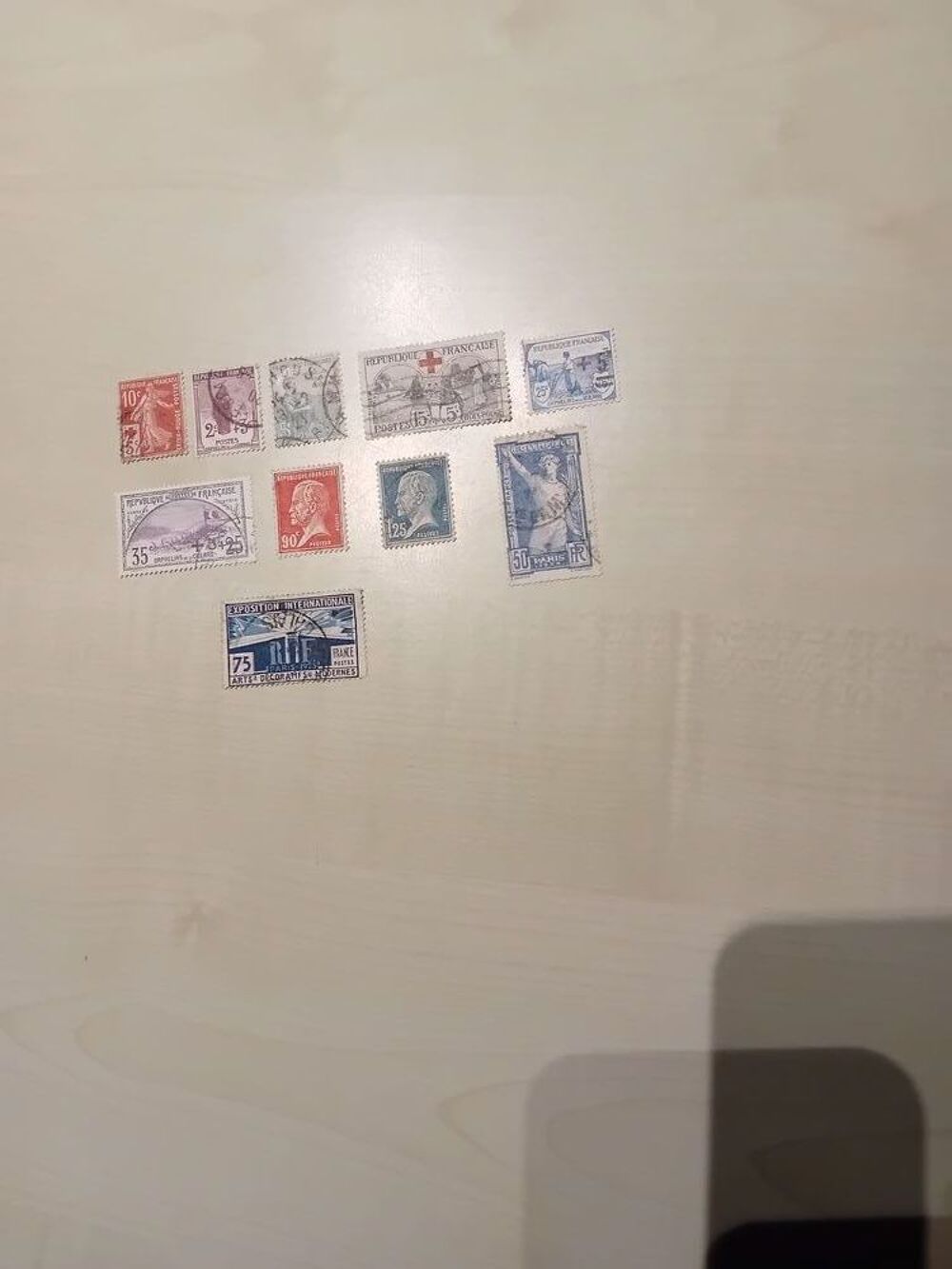 Timbres francais anciens obliteres 