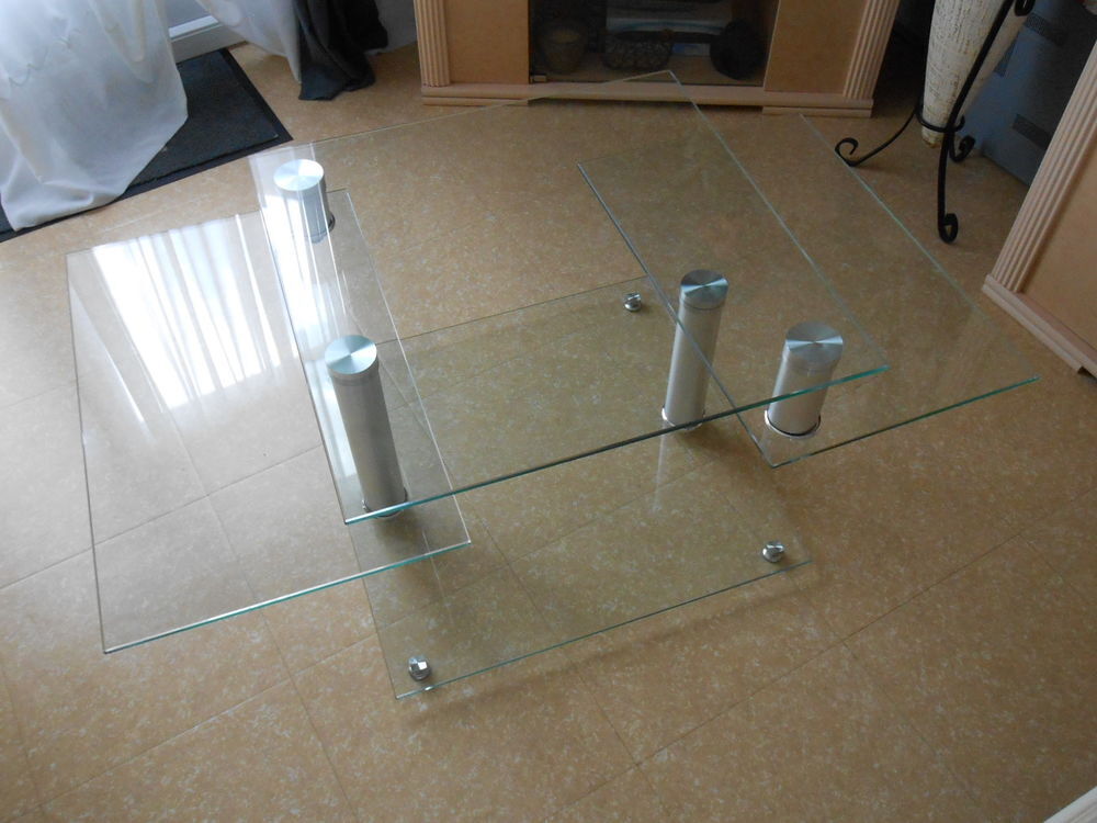 TABLE BASSE EN VERRE DESIGN Meubles