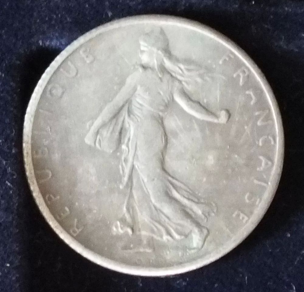 1 FRANC SEMEUSE DE 1900. 