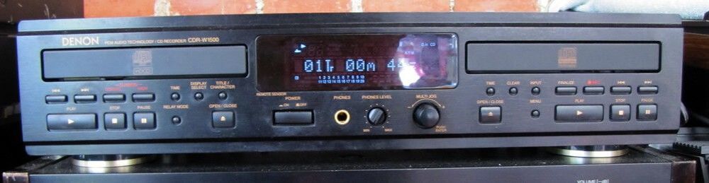 Lecteur enregistreur CD DENON CDR-W1500 Audio et hifi