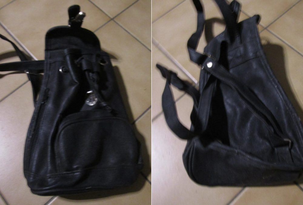 Sac &agrave; dos Laurent paris Maroquinerie