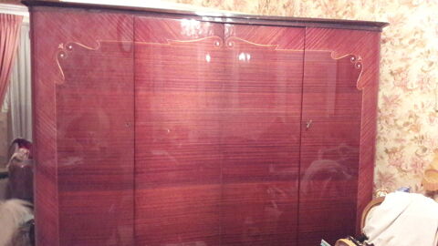BELLE ARMOIRE ACAJOU ET SON LIT ASSOTI 120 Sauveterre-de-Barn (64)