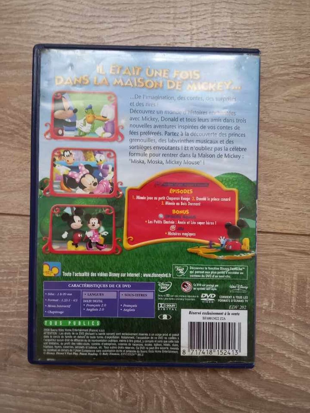 DVD La maison de Mickey (contes et surprises) DVD et blu-ray