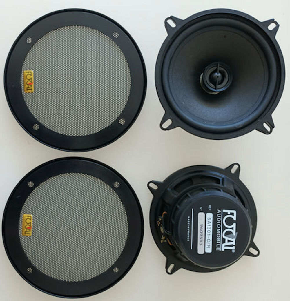 Paire enceintes FOCAL pour voiture Audio et hifi