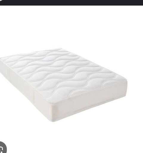 sommier+matelas ressorts 140 par 190 90 Ch�bons (38)