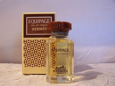 Miniature parfum Hermes Equipage bouchon marron fonc 6 Plaisir (78)