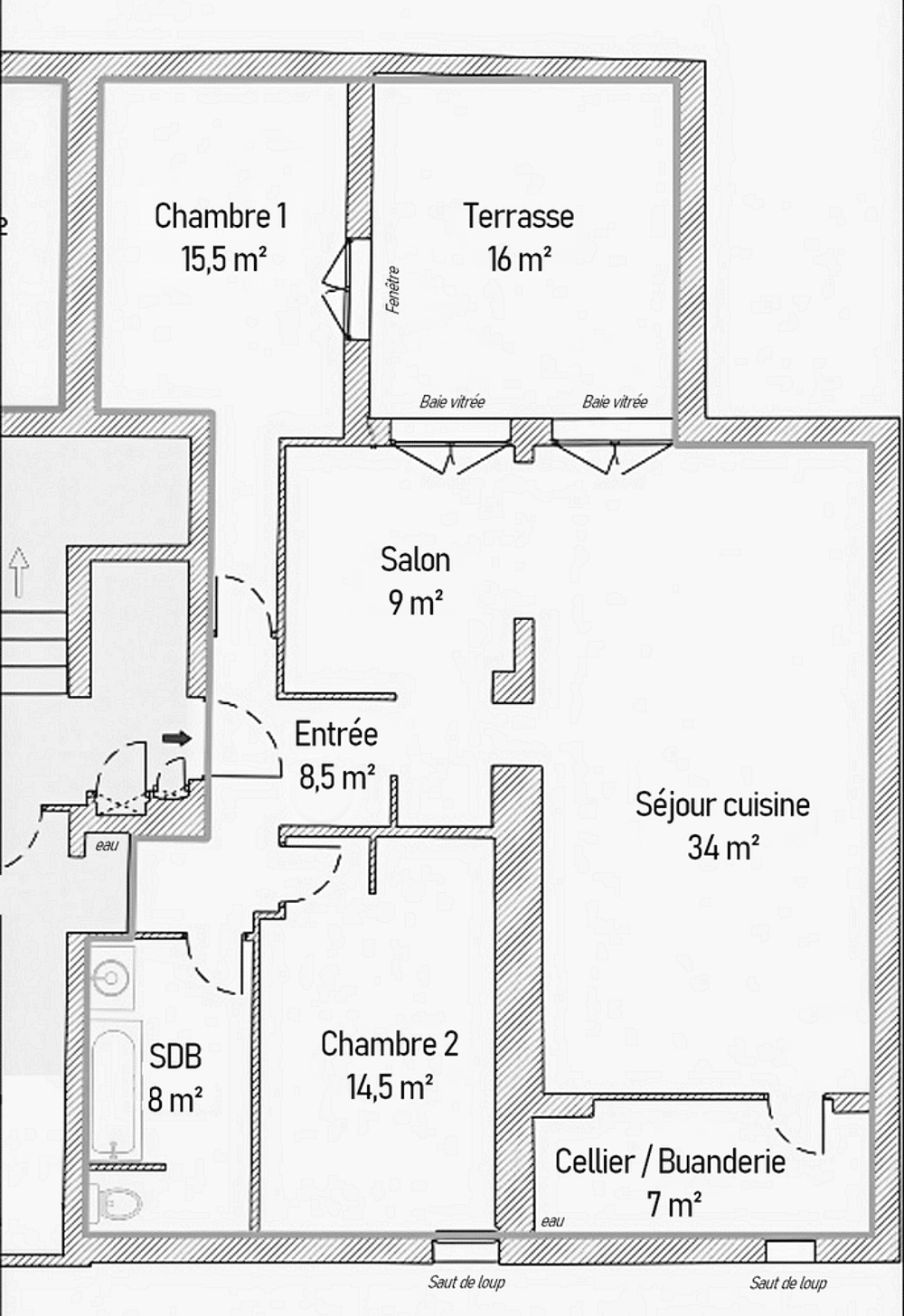 Vente Appartement Appartement 96m� avec terrasse Frouard