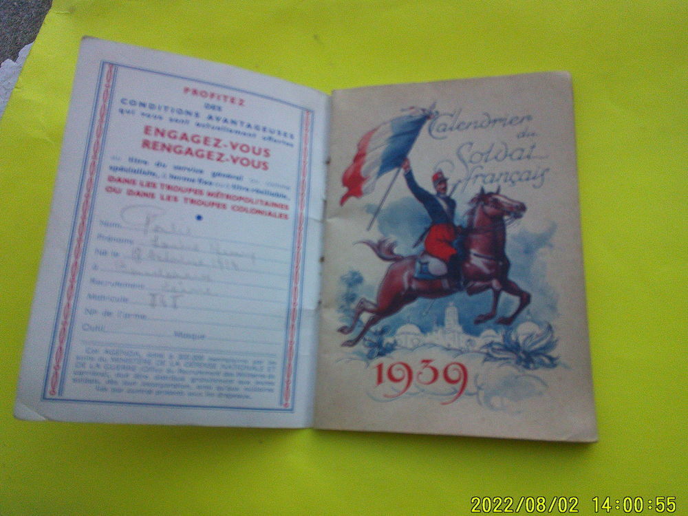 UN LOT - MILITARIA ..( ancien ) 