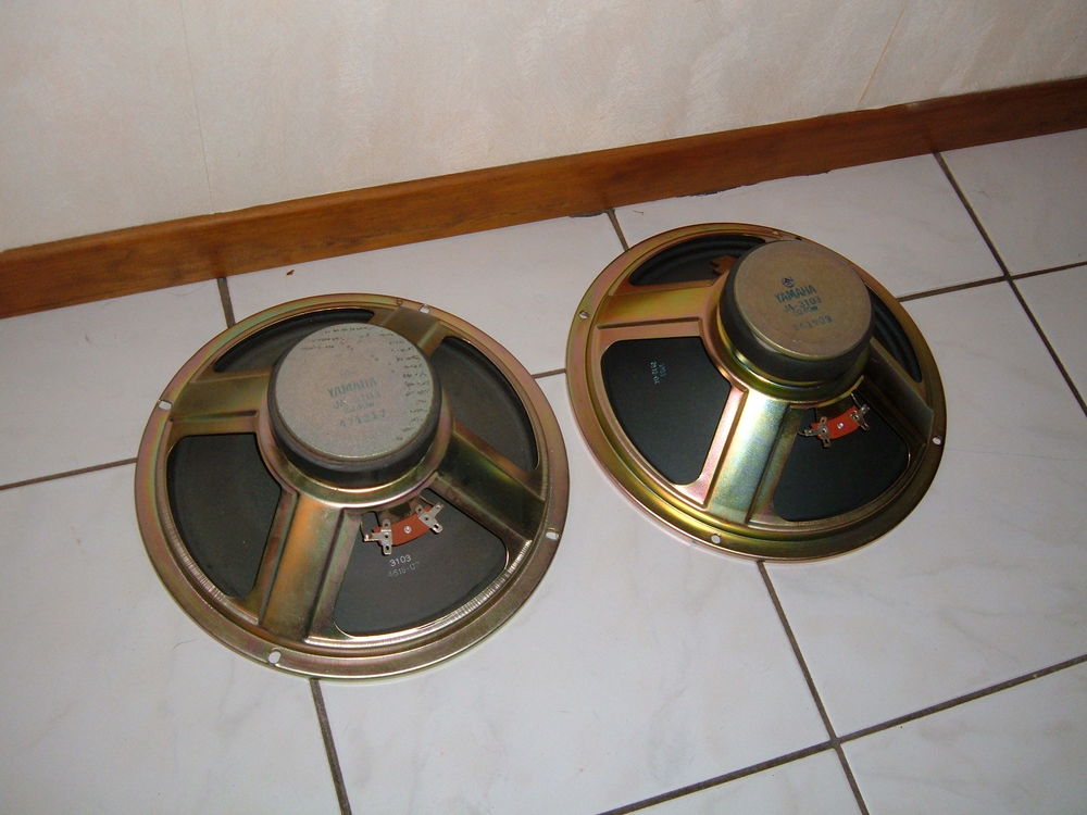YAMAHA speakers 1970/80/90 en 31cm (12') Audio et hifi