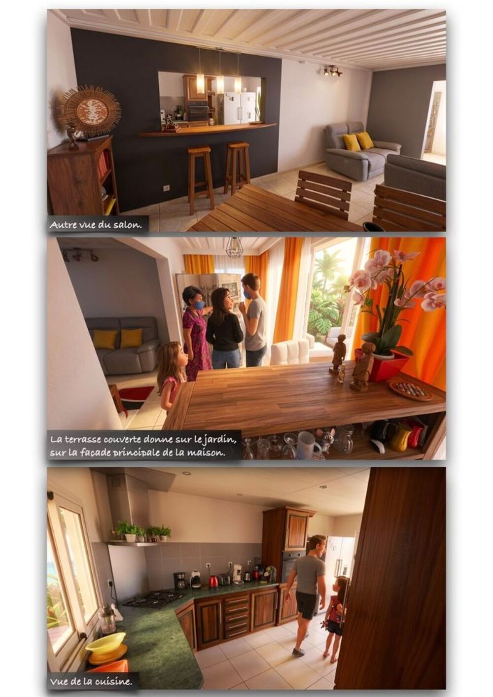Vente Maison Maison F5/F6 150 m² vue mer à Saint?Joseph Vincendo Saint-joseph