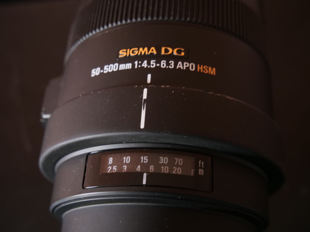 SIGMA 50-500M DG f 4.5-6.3 APO HSM Photos/Video/TV