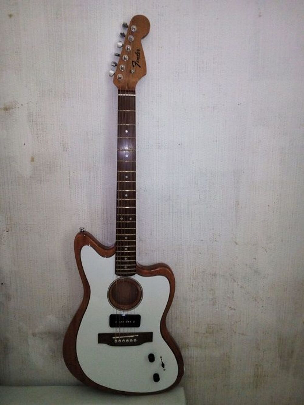 GUITARE FENDER ACOUSTASONIC USA JAZZMASTER -partcaster 650� Instruments de musique