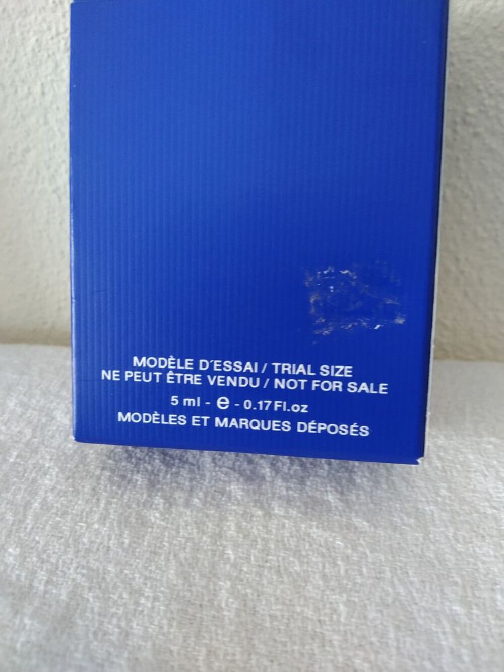 Ancienne miniature parfum Boucheron pour homme 