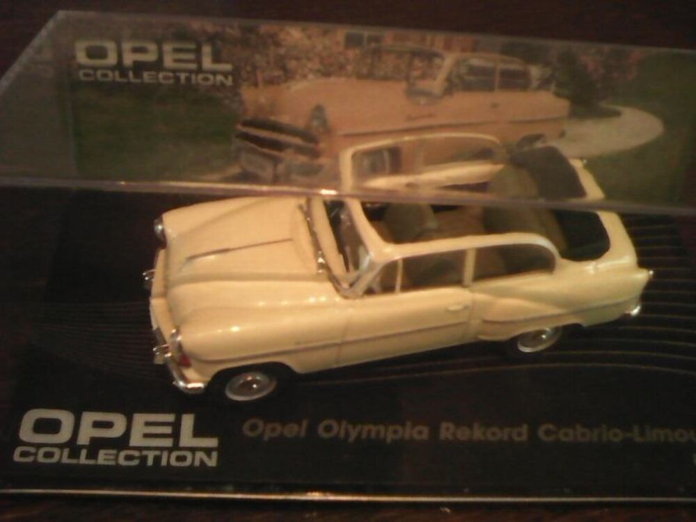Voiture Opel Olympia Rekord Cabrio-Limousine 1954-1956 