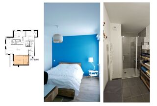  Appartement � vendre 4 pi�ces 98 m� Rennes