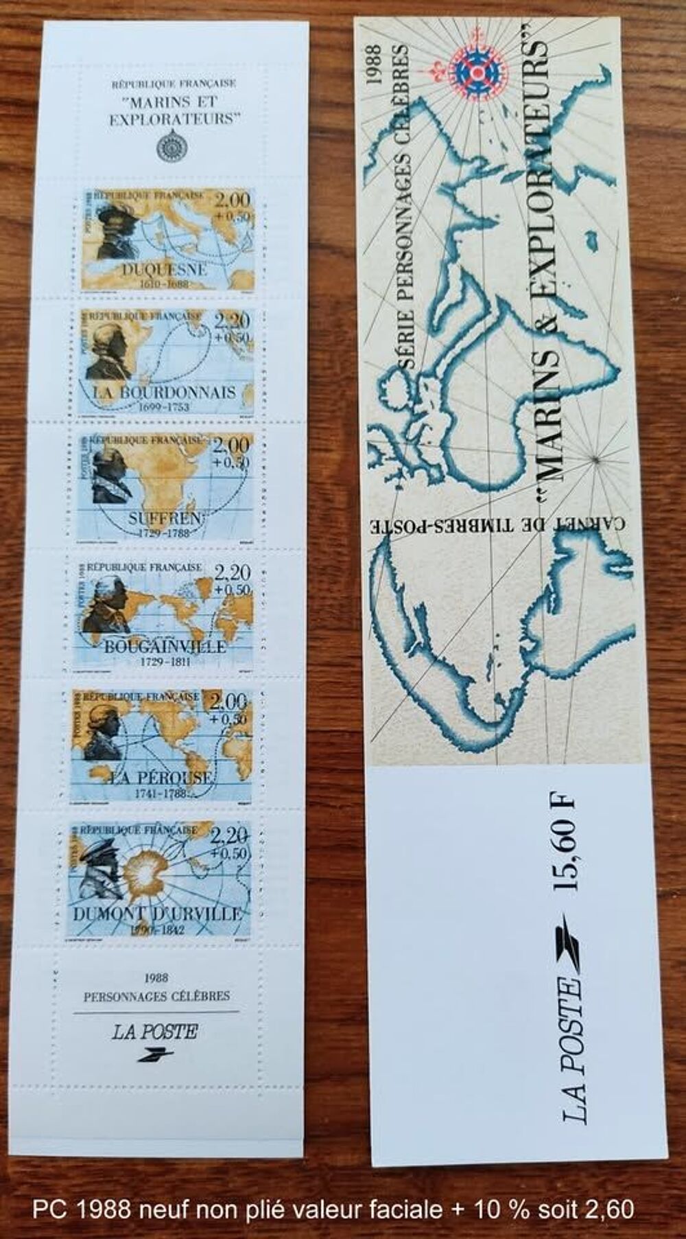 Bandes carnet non pli&eacute;es 