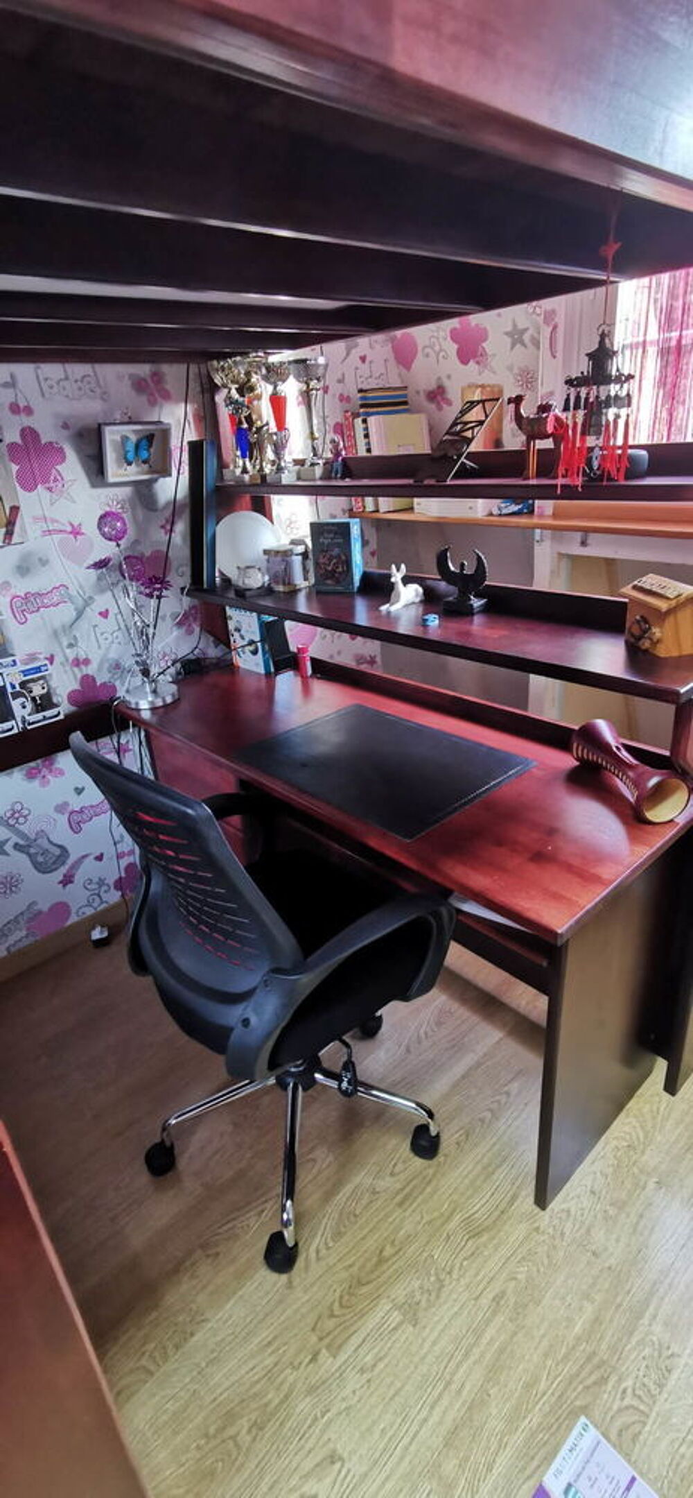 Mezzanine-Bureau-Armoire-Escalier tiroirs Meubles