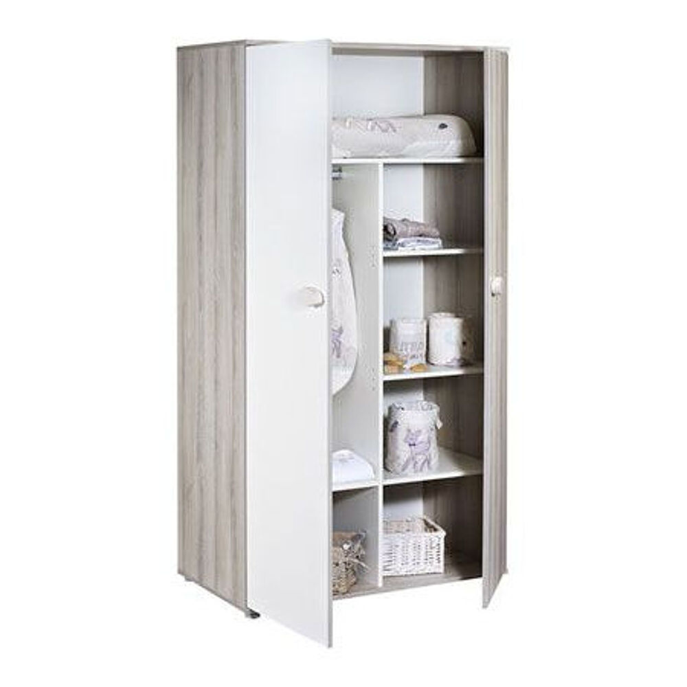 Ensemble chambre b&eacute;b&eacute;/enfant Sauthon Meubles