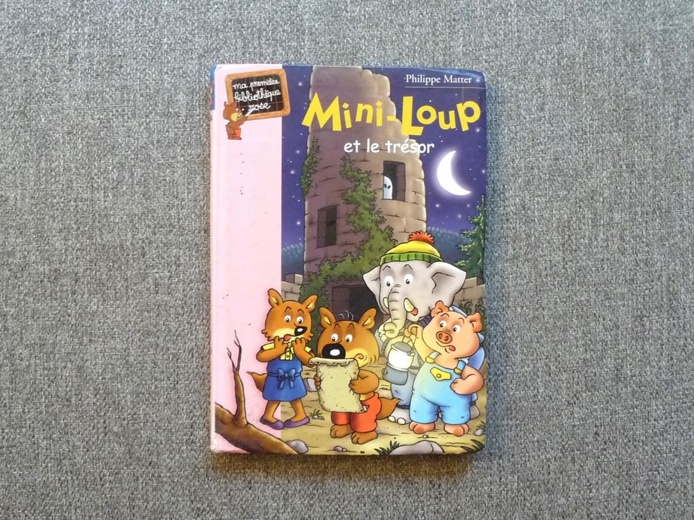 Mini Loup et Le Tr&eacute;sor- Philippe Matter- Hachette Jeunesse Livres et BD