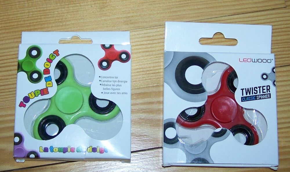 Deux Toupies de doigt Twister Jeux / jouets
