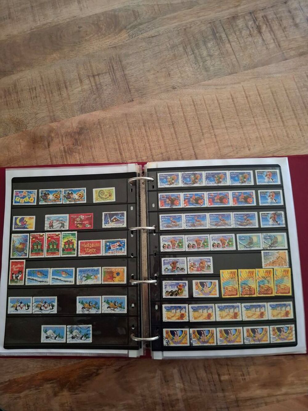 Collection de timbres fran&ccedil;ais 