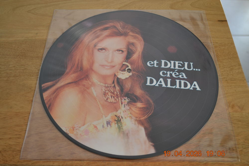 VINYLE PICTURE DALIDA ET DIEU CREA DALIDA CD et vinyles