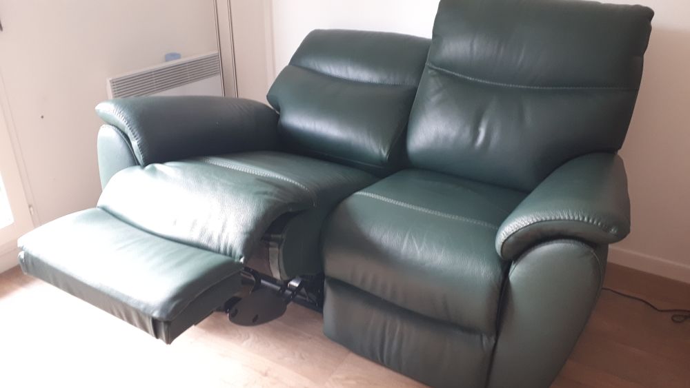 CANAPE 2 PLACES AVEC RELAXATION ELECTRIQUE Meubles