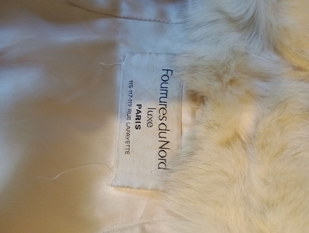 Veste renard bleu Vêtements