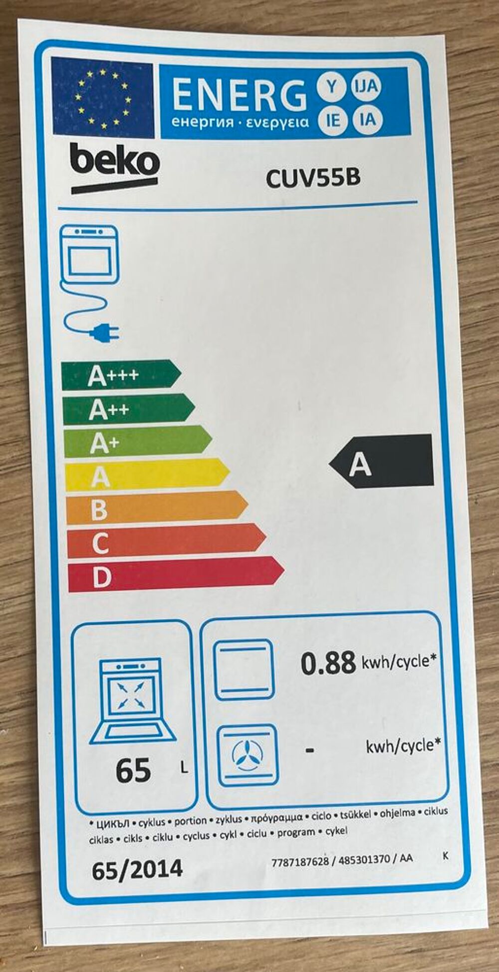 Cuisini&egrave;re Electroménager