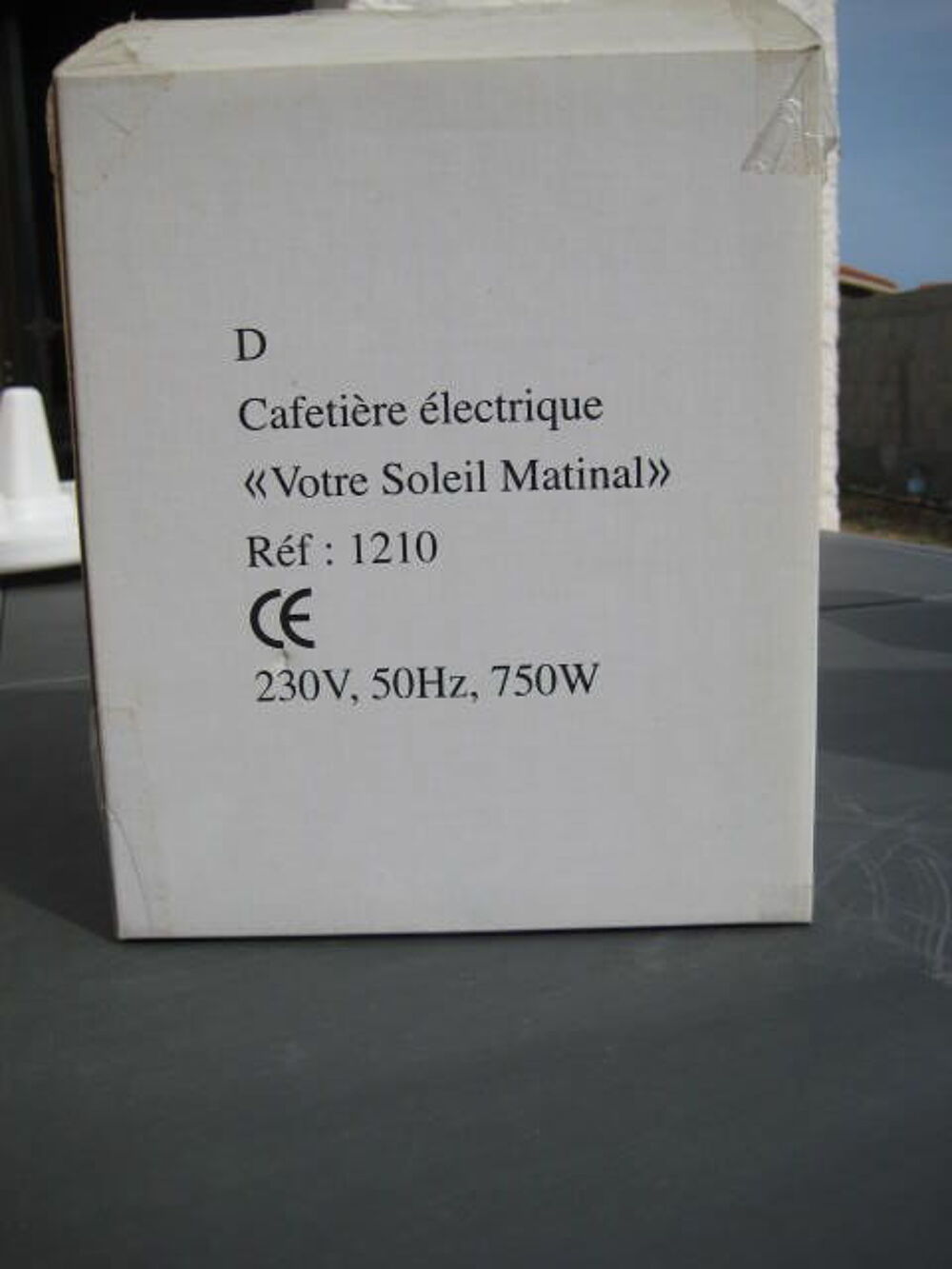 Machine &agrave; caf&eacute; Electromnager