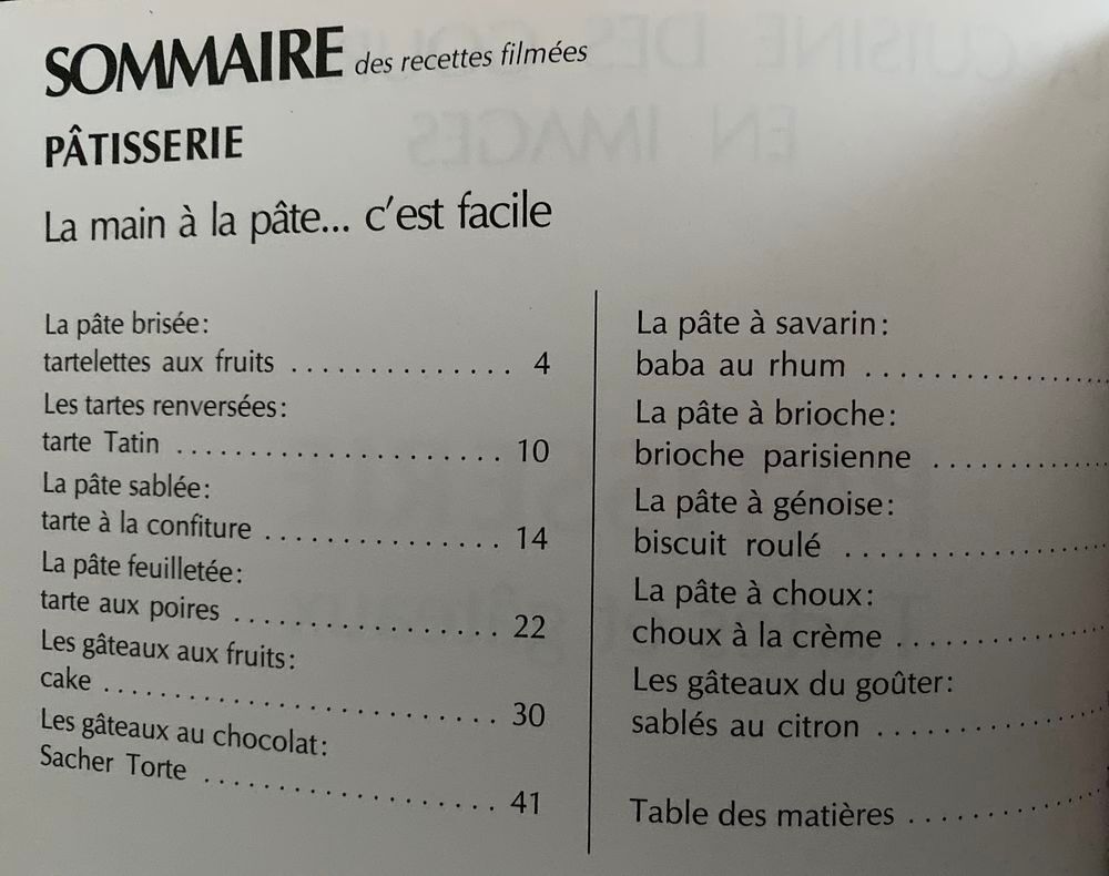 LA CUISINE des GOURMANDS - patisserie,tartes et gateaux Livres et BD