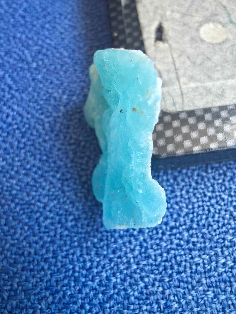Superbe H&eacute;mimorphite Bleue Turquoise(Katanga)-6g 