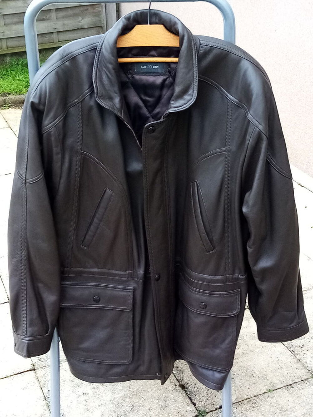 Veste en cuir 100% agneau Vêtements