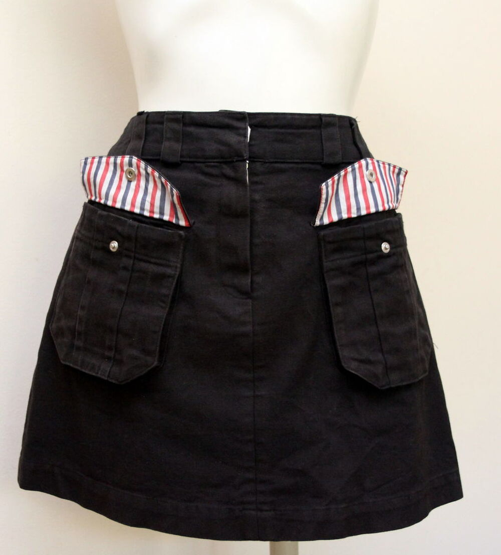 Jupe courte noire J.C de CASTELBALJAC T.36 Vêtements