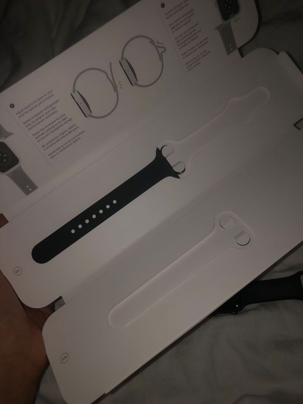  neuf avec bo&icirc;te d'origine chargeur bracelet taille S/M M/L Bijoux et montres