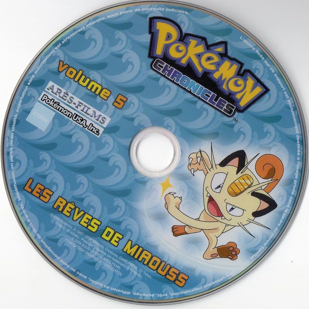pokemon DVD et blu-ray