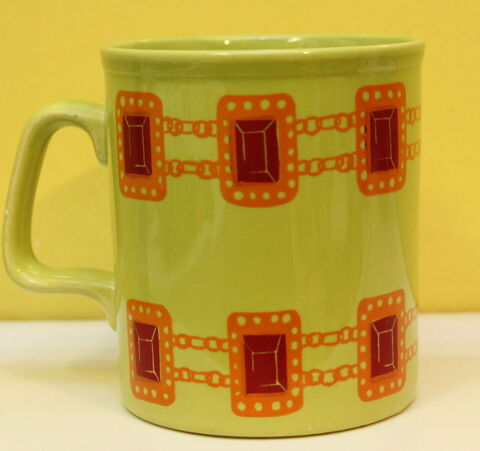 Tasse mug vintage 60 - 70 STAFFORDSHIRE POTTERIES ENGLAND Br 15 Issy-les-Moulineaux (92)